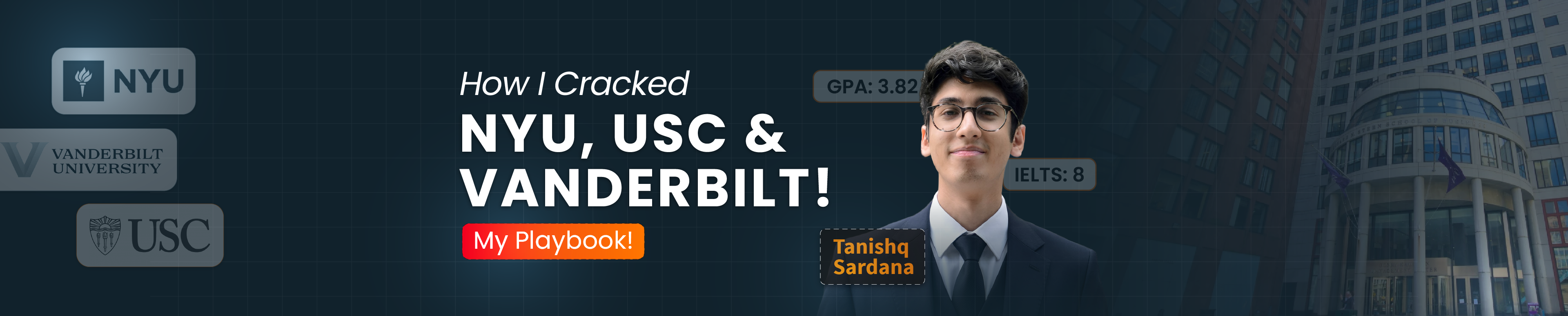 Top US Data Science Admits Decoded: My Journey to NYU, USC & Vanderbilt